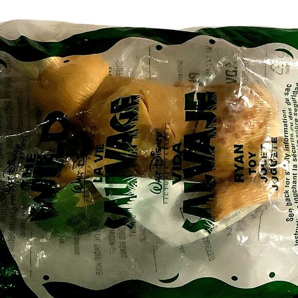 Disney's The Wild- Ryan Collectible Figure, McDonald's Happy Meal Toy, 2006, NIP - Picture 2 of 5